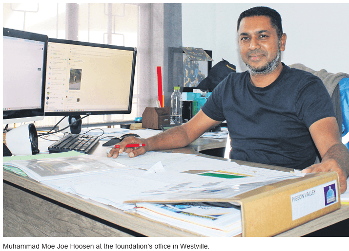 Newspaper clipping of the Highway Mail article featuring NXTgen Foundation